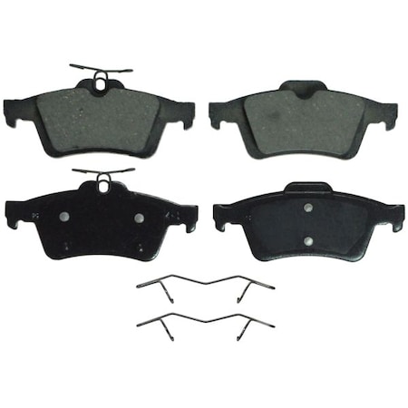 Wagner Brakes Ceramic Disc Pad Set, Zd1564 ZD1564